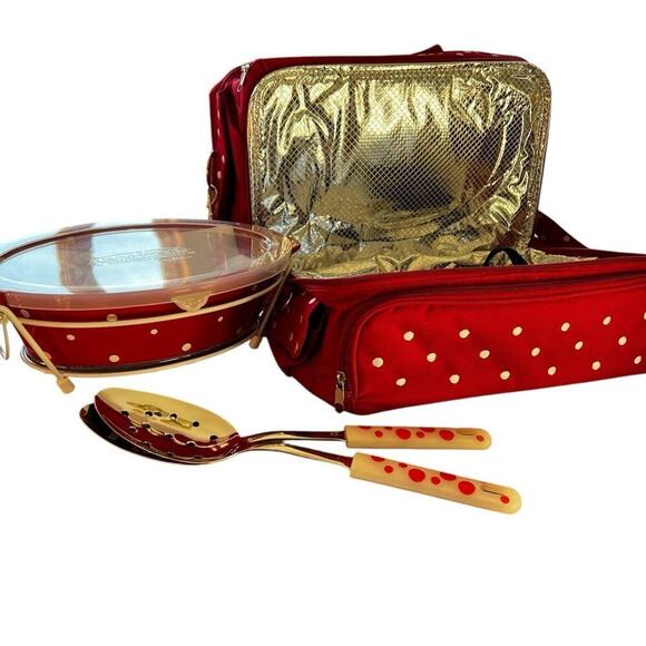 Temp Tations Presentable Ovenware by Tara insulated travel set - Picture 1 of 11